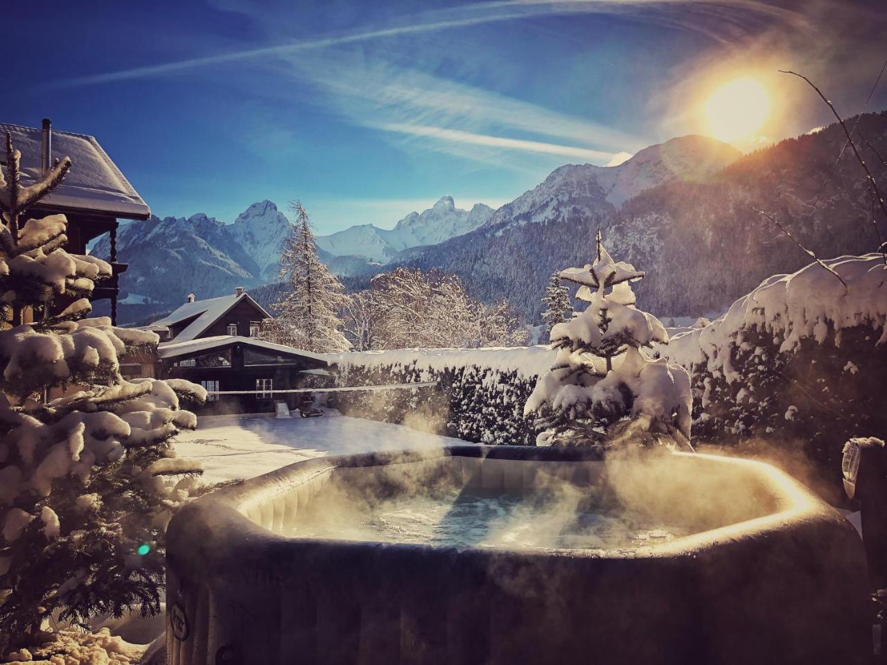 Family B&B Le Vieux Chalet シャトー・デー エクステリア 写真
